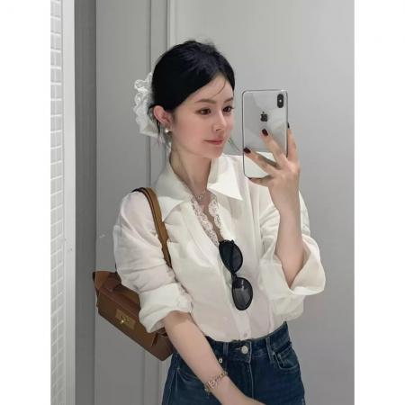 BY10140# 法式气质长袖...