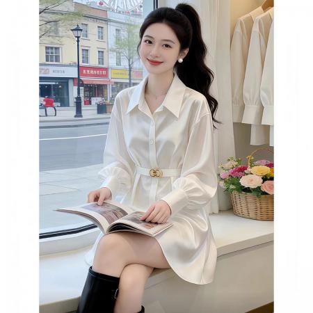 BY10170# 春秋季法式清冷系御姐气质职业通勤长袖衬衣慵懒百搭休闲裤女 服裝批發女裝批發服飾貨源