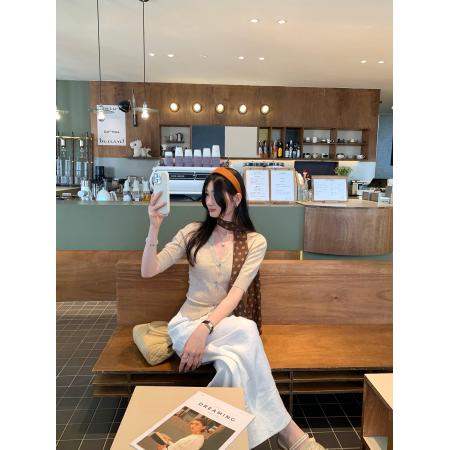 BY10308# 老钱风五分袖羊毛针织开衫女夏新款薄款百搭显瘦中袖上衣 服裝批發女裝批發服飾貨源