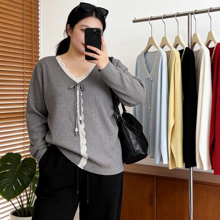 BY10352# 大码女装胖m...