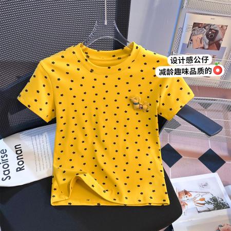 BY10390# 韩系印花上衣女夏季新款设计感小众辣妹修身百搭短袖T恤 服裝批發女裝批發服飾貨源