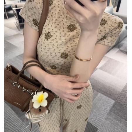 BY10473# 纯欲风时尚套装修身气质上衣两件春季新款显瘦阔腿裤套装 服裝批發女裝批發服飾貨源