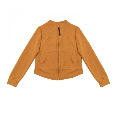 BY10670# 巨好看的卫衣女新款爆款时尚洋气小个子拉链开衫短款外套 服裝批發女裝批發服飾貨源