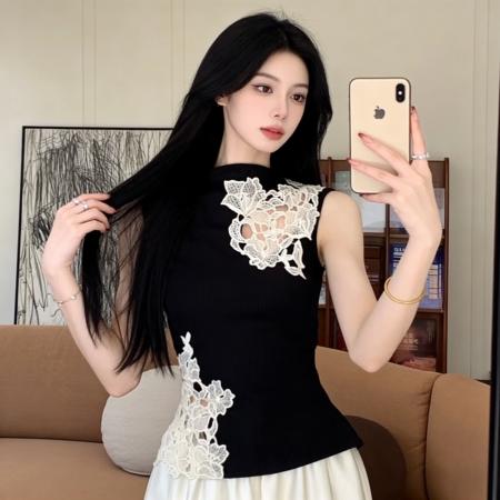 新款时尚女装修身上衣韩版新中式显瘦气质女 服裝批發女裝批發服飾貨源