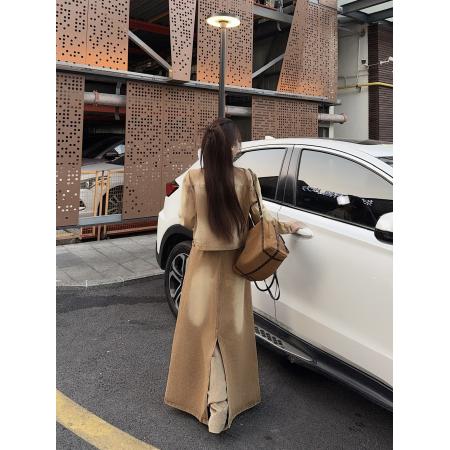 BY10727# 复古美式休闲牛仔套装裙皮领工装牛仔夹克半身裙两件套 服裝批發女裝批發服飾貨源