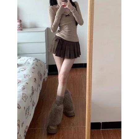 美式复古蕾丝挂脖长袖T恤女春短款修身气质显瘦日系港风打底上衣  服裝批發女裝批發服飾貨源