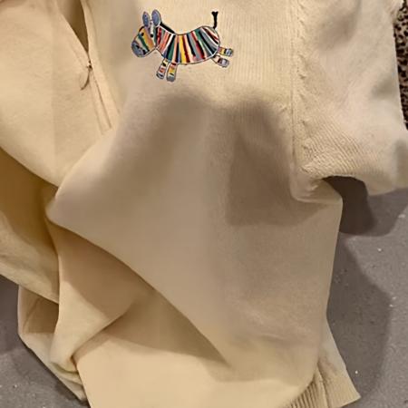 BY11012# 奶黄色冰丝小马短袖T恤女春夏欧货减龄独特别致毛衣百搭上衣  服裝批發女裝批發服飾貨源