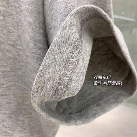 纯棉欧韩时尚设计毛绒刺绣短袖T恤女夏季新款上衣女  服裝批發女裝批發服飾貨源