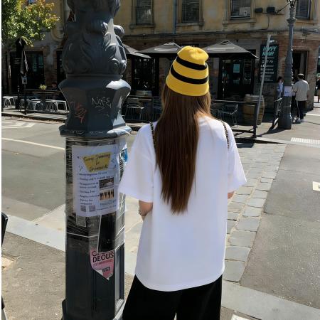 字母贴布刺绣设计感纯棉圆领短袖T恤女夏季新款韩版上衣  服裝批發女裝批發服飾貨源