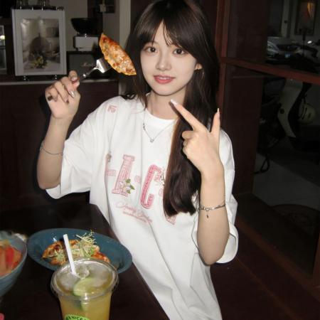 字母刺绣设计感纯棉美式小香风夏季新款小众潮牌短袖T恤女上衣  服裝批發女裝批發服飾貨源