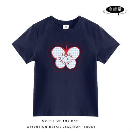 韩版纯棉正肩短袖新款夏季修身显瘦上衣  服裝批發女裝批發服飾貨源