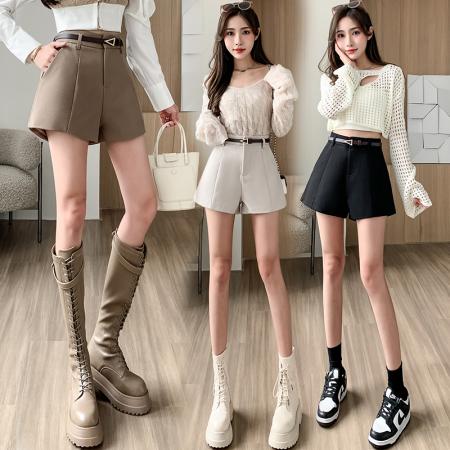 BY11219# 春夏季西装宽松气质百搭显瘦高腰垂感休闲外穿阔腿休闲裤 服裝批發女裝批發服飾貨源