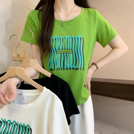 BY11239# 夏装新款胖m...