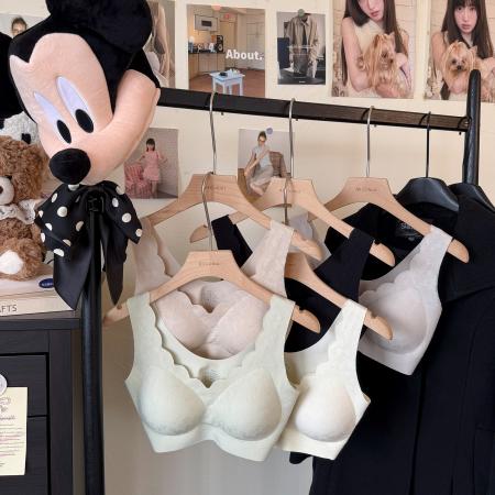 BY11256# 蕾丝打底内衣无痕冰丝内搭打底衫运动居家背心吊带背心上衣 服裝批發女裝批發服飾貨源