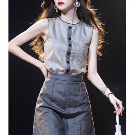 BY11298# 小香风韩剧穿搭高级感时尚气质名媛女神范高端上衣半身裙套装夏季 服裝批發女裝批發服飾貨源