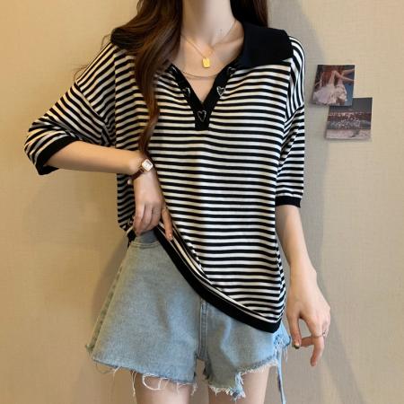 BY11345# 大码女装夏季新款胖妹妹200斤显瘦上衣胖mm设计感T恤 服裝批發女裝批發服飾貨源