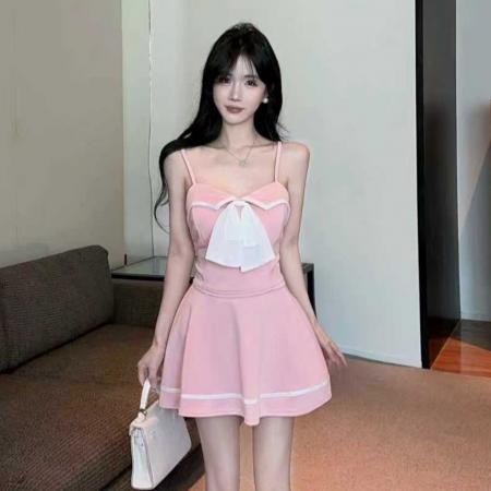 BY11471# 纯欲学院风连衣裙辣妹JK制服套装裙性感夜总会网红技师修身两件套  服裝批發女裝批發服飾貨源