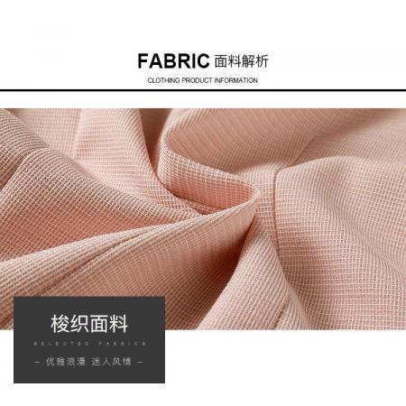 BY11494# 大码女装夏季轻奢小香风连衣裙胖妹妹时尚百褶  服裝批發女裝批發服飾貨源