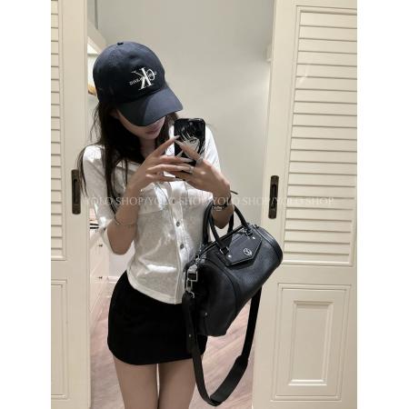 辣妹天菜针织短袖弹力工装衬衫女白色polo领百搭上衣  服裝批發女裝批發服飾貨源