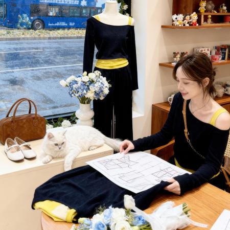 BY11601# 韩系气质休闲运动卫衣套装女春秋季新款薄款小个子穿搭一整套  服裝批發女裝批發服飾貨源