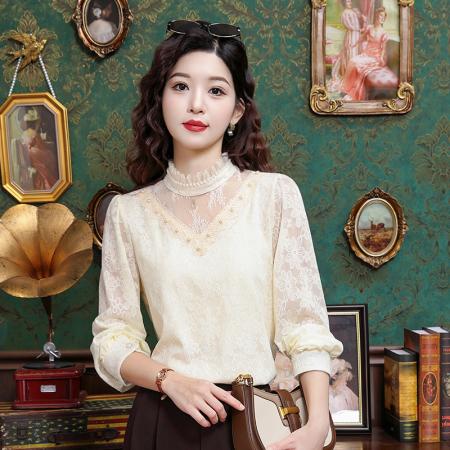 BY11796# 春季新款法式...