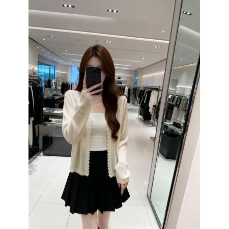 BY11897# 夏新款冰丝透气单排扣清凉针织防晒衫大码百搭罩衫上衣 服裝批發女裝批發服飾貨源