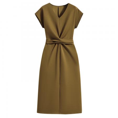 BY11924# 大码女装夏季新款气质连衣裙胖mm显瘦遮肉收腰长裙 服裝批發女裝批發服飾貨源