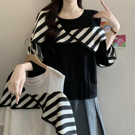 BY11990# 设计感白色条...