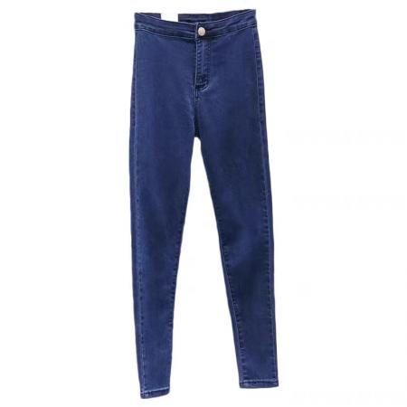 黑色牛仔裤女秋装新款高腰显瘦修身小个子紧身季小脚裤子 服裝批發女裝批發服飾貨源