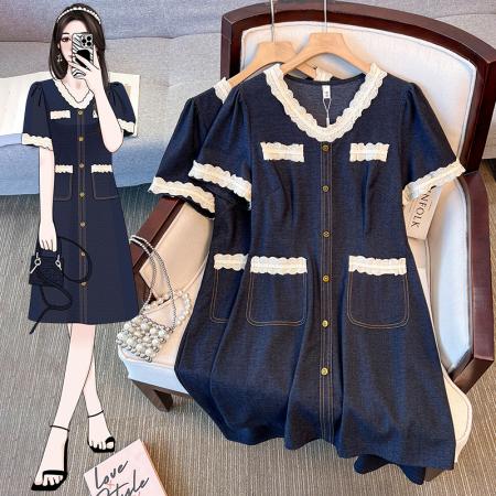 BY12061# 大码女装夏季...