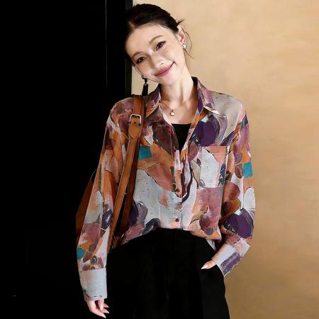 BY12079# 显瘦简约设计个性百搭舒适休闲欧货春季新款长袖女 服裝批發女裝批發服飾貨源