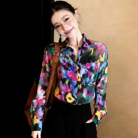 BY12080# 港风复古独特...