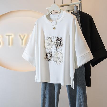 大码女装春季新款韩版胖MM高级...