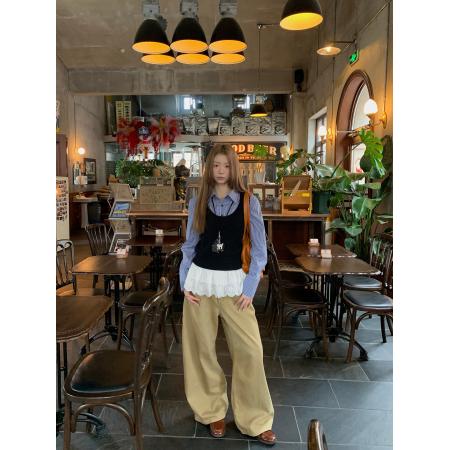 红人馆吊带背心女新款春季独特漂亮黑色巨好看的针织无袖上衣 服裝批發女裝批發服飾貨源