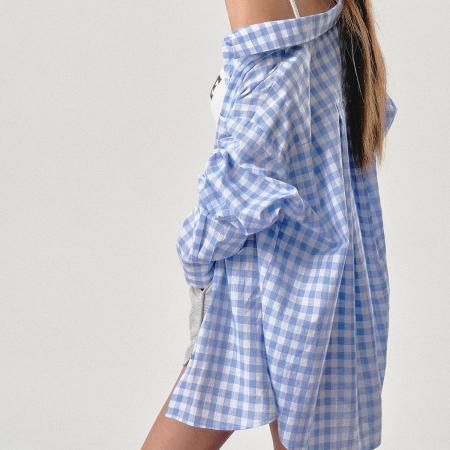 春日系复古条纹衬衫女秋季设计感小众叠穿衬衣学院风长袖上衣 服裝批發女裝批發服飾貨源