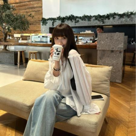 法式天丝苎麻白衬衫女简约上衣防晒长袖衬衣 服裝批發女裝批發服飾貨源