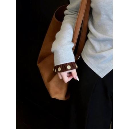 新款慵懒风高级感小个子可外穿内搭超好看打底衫女款春季 服裝批發女裝批發服飾貨源