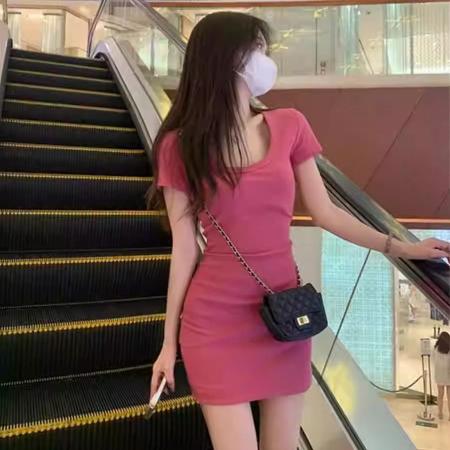 BY12190# 纯棉连衣裙女包臀裙子 服裝批發女裝批發服飾貨源