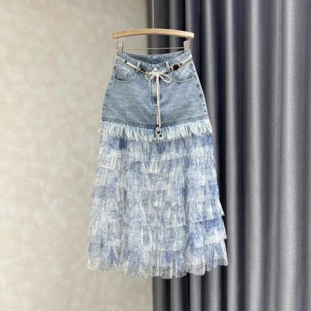 BY12202# 春夏新款拼接...