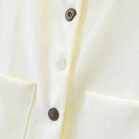 BY12222# 春夏圆领小西装马甲外套法式气质无袖坎肩上衣 服裝批發女裝批發服飾貨源