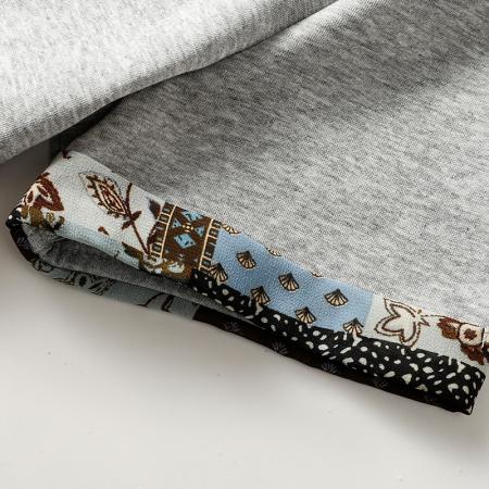 BY12226# 假两件拼接小猫印花短袖连衣裙夏季韩版轻奢风收腰长裙 服裝批發女裝批發服飾貨源