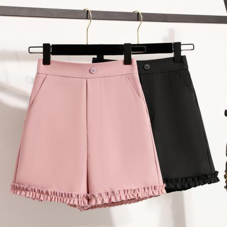 夏新款大码宽松韩版薄款阔腿四分...