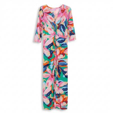 BY12426# 春上新欧若风碎花一秒裙连衣裙 服裝批發女裝批發服飾貨源