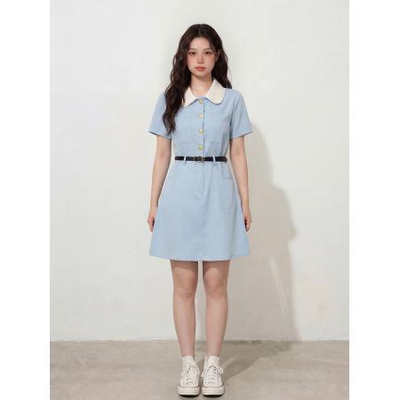 大码女装夏季新款韩版百搭中长款...