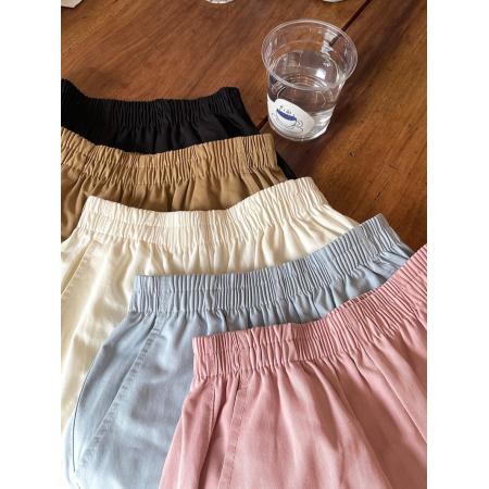 水洗全棉工装短裤女夏季小个子休闲裤阔腿裤 服裝批發女裝批發服飾貨源