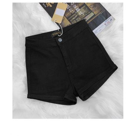 BY12885# 复古蓝牛仔短裤女夏薄款新款紧身提臀辣妹紧身显瘦热裤潮ins 服裝批發女裝批發服飾貨源