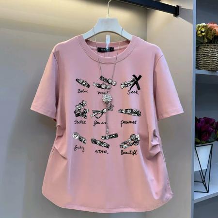 原版质量特大码300斤前片印花...