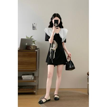 BY13030# 大码女装夏季新款胖MM新中式国风上衣+短裤两件套套装女 服裝批發女裝批發服飾貨源