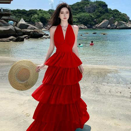 BY13059# 性感海边度假...