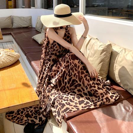 BY13084# 法式复古飘带...